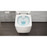 Подвесной безободковый унитаз VITRA METROPOL RIM-EX, с емкостью для чистящей жидкости, с функцией биде и встроенным смесителем 7672B003-1687